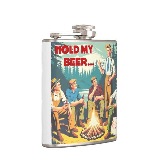 Flasques Tenez Mon Camping De Bières (Droite)