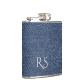 Flasques Tenue en denim monogrammé (Droite)
