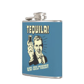 Flasques Tequila : Accroché Vos Toilettes Aujourd'Hui (Gauche)