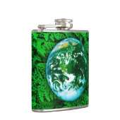 Flasques Terre verte - conscience écologique (Droite)