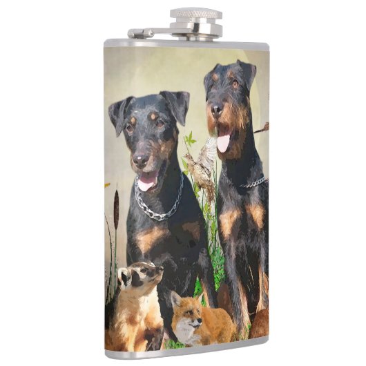 Flasques Terrier de chasse allemand (Jagdterrier) (Droite)