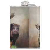 Flasques Terrier de chasse allemand (Jagdterrier) (Dos)