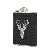 Flasques Tête de cerfs communs sur la copie de style de (Gauche)