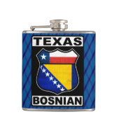 Flasques Texas Bosniaque Américain (Devant)