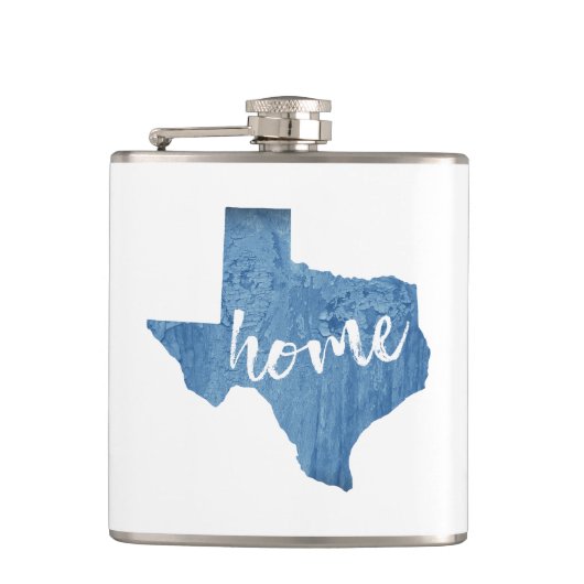Flasques Texas Home Wood Grain (Devant)