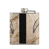 Flasques Texas Longhorn Bull Skull (Dos)