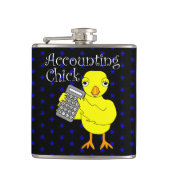 Flasques Texte de la comptabilité (Devant)