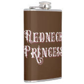 Flasques Texte fantaisie de la princesse Redneck (Droite)