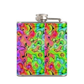 Flasques Texture colorée (Dos)