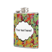 Flasques Texture colorée de trous (Gauche)