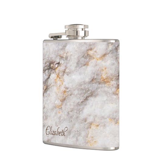 Flasques Texture cool en pierre de granit de marbre (Gauche)