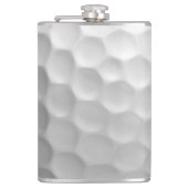 Flasques Texture de balle de golf blanche gaufree (Devant)