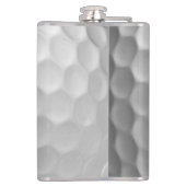 Flasques Texture de balle de golf blanche gaufree (Dos)