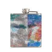 Flasques Texture de crayons (Dos)