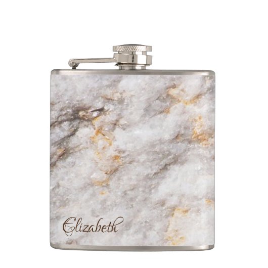 Flasques Texture de marbre granit pierre cool (Devant)
