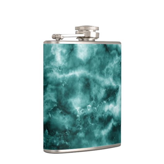 Flasques Texture de marbre vert-foncé (Droite)