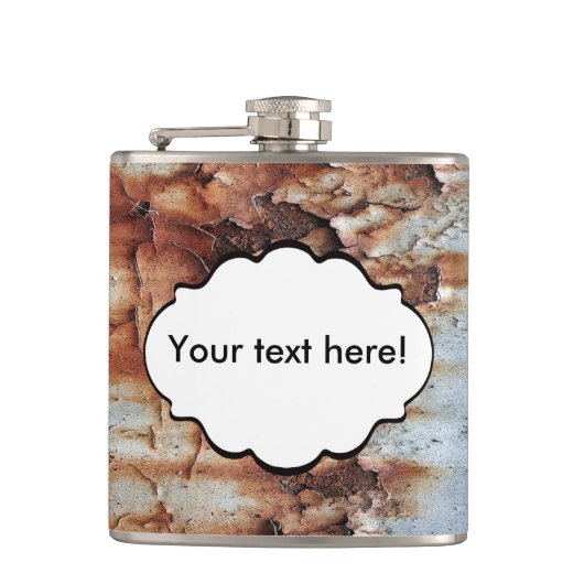 Flasques Texture de peinture d'épluchage (Devant)