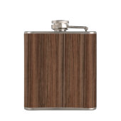 Flasques Texture en bois foncé (Dos)