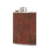 Flasques Texture en cuir grunge faite sur commande (Gauche)