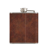 Flasques Texture en cuir grunge faite sur commande (Dos)