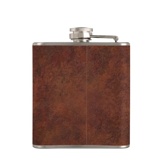 Flasques Texture en cuir grunge faite sur commande (Dos)