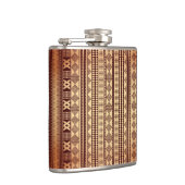 Flasques Texture ethnique Brown (Droite)