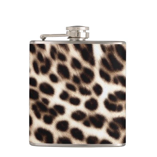 Flasques texture poster de animal peau de fourrure cheetah  (Devant)