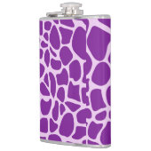 Flasques Texture violette de la peau de girafe (Gauche)