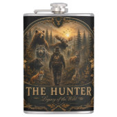 Flasques The Hunter , Dans le silence sauvage  (Devant)
