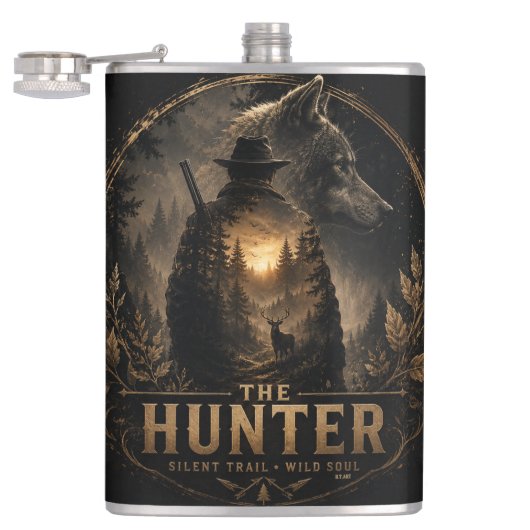 Flasques The Hunter , Dans le silence sauvage (Ouvert)