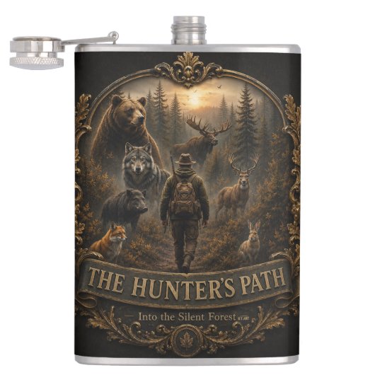Flasques The Hunter , Dans le silence sauvage (Ouvert)