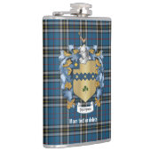 Flasques Thompson Family Crest et Tartan Plaid (Droite)