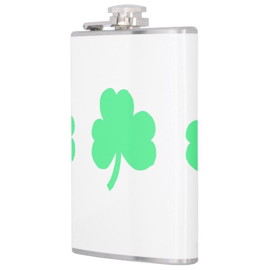 Flasques Three Green Shamrock Trinity (Gauche)