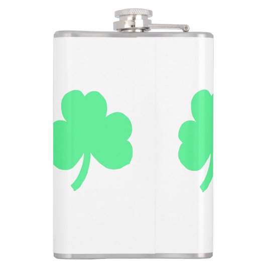 Flasques Three Green Shamrock Trinity (Dos)