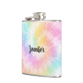 Flasques Tie-Dye Girly Chic Pastel Rose (Gauche)