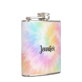 Flasques Tie-Dye Girly Chic Pastel Rose (Droite)