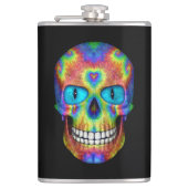 Flasques Tie Dye Sky Vintage Kaleidoscope fractal (Devant)