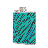 Flasques Tiger noir et Turquoise (Gauche)