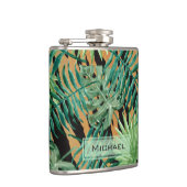 Flasques Tiger Stripes Jungle Camouflage Personalised (Droite)