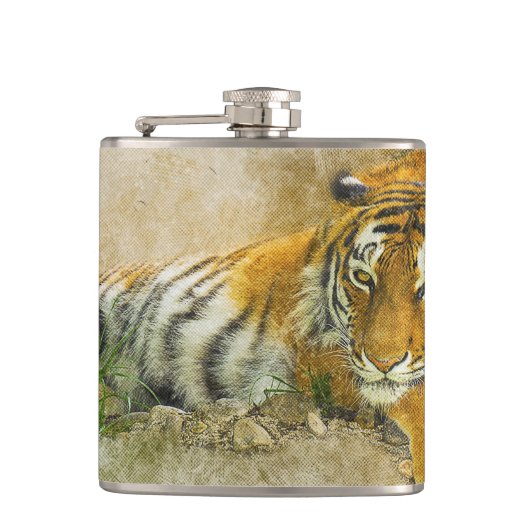 Flasques Tigre (Devant)