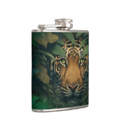 Flasques Tigre se cachant dans le feuillage (Droite)