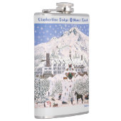 Flasques Timberline Lodge ~ Coussin Mount Hood (Droite)