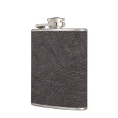 Flasques Tissu en cuir noir (Gauche)