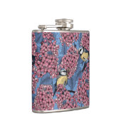 Flasques Tit birds dans le jardin lilas (Droite)