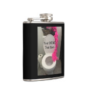 Flasques Toilette Bowl Funny Creer un MEME (Droite)