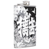 Flasques Tokyo Noir et Blanc (Droite)