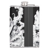 Flasques Tokyo Noir et Blanc (Dos)