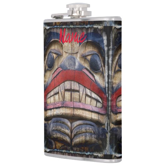 Flasques Tonnerre à visage totem (Gauche)