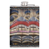 Flasques Tonnerre à visage totem (Dos)