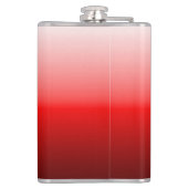 Flasques Tons de la fiole personnalisée rouge (Dos)